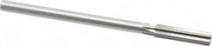 Made in USA - 0.445" High Speed Steel 6 Flute Chucking Reamer - Americas Industrial Supply