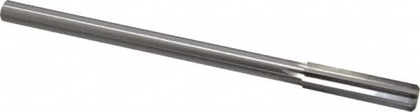 Made in USA - 0.446" High Speed Steel 6 Flute Chucking Reamer - Americas Industrial Supply