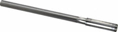 Made in USA - 0.451" High Speed Steel 6 Flute Chucking Reamer - Straight Flute, 0.373" Straight Shank, 1-3/4" Flute Length, 7" OAL - Americas Industrial Supply