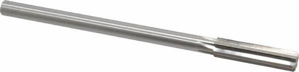 Made in USA - 0.454" High Speed Steel 6 Flute Chucking Reamer - Americas Industrial Supply