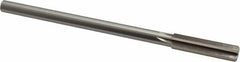 Made in USA - 0.456" High Speed Steel 6 Flute Chucking Reamer - Americas Industrial Supply