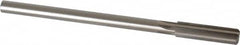 Made in USA - 0.458" High Speed Steel 6 Flute Chucking Reamer - Americas Industrial Supply