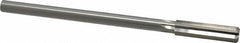 Made in USA - 0.459" High Speed Steel 6 Flute Chucking Reamer - Straight Flute, 0.373" Straight Shank, 1-3/4" Flute Length, 7" OAL - Americas Industrial Supply