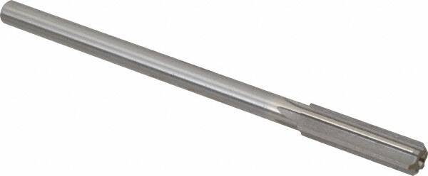Made in USA - 0.466" High Speed Steel 6 Flute Chucking Reamer - Americas Industrial Supply