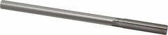 Made in USA - 0.473" High Speed Steel 6 Flute Chucking Reamer - Americas Industrial Supply