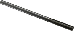 Made in USA - 0.474" High Speed Steel 6 Flute Chucking Reamer - Straight Flute, 0.4355" Straight Shank, 2" Flute Length, 8" OAL - Americas Industrial Supply