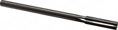 Made in USA - 0.517" High Speed Steel Chucking Reamer - Straight Flute, Straight Shank - Americas Industrial Supply