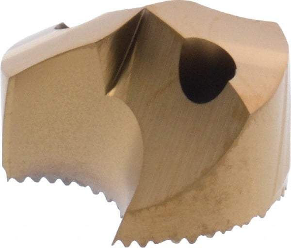 Seco - Series SD100, 22.23mm Diam 140° Replaceable Drill Tip - Carbide, TiAlN Finish, Through Coolant - Americas Industrial Supply