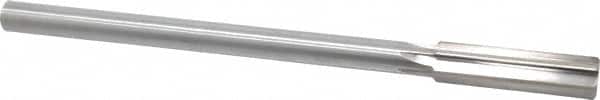 Made in USA - 0.55" High Speed Steel Chucking Reamer - Straight Flute, Straight Shank - Americas Industrial Supply