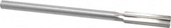 Made in USA - 0.55" High Speed Steel Chucking Reamer - Straight Flute, Straight Shank - Americas Industrial Supply
