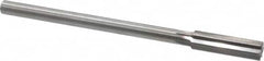 Made in USA - 0.569" High Speed Steel Chucking Reamer - Straight Flute, Straight Shank - Americas Industrial Supply