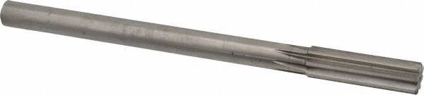 Made in USA - 0.655" High Speed Steel Chucking Reamer - Straight Flute, Straight Shank - Americas Industrial Supply