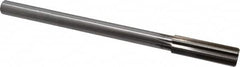 Made in USA - 0.707" High Speed Steel Chucking Reamer - Straight Flute, Straight Shank - Americas Industrial Supply