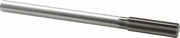 Made in USA - 0.747" High Speed Steel 8 Flute Chucking Reamer - Americas Industrial Supply