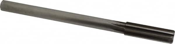 Made in USA - 0.764" High Speed Steel Chucking Reamer - Straight Flute, Straight Shank - Americas Industrial Supply