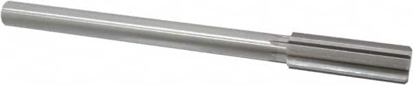 Made in USA - 0.814" High Speed Steel 8 Flute Chucking Reamer - Americas Industrial Supply