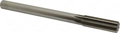 Made in USA - 0.847" High Speed Steel Chucking Reamer - Straight Flute, Straight Shank - Americas Industrial Supply