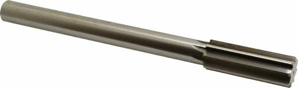 Made in USA - 0.967" High Speed Steel Chucking Reamer - Straight Flute, Straight Shank - Americas Industrial Supply
