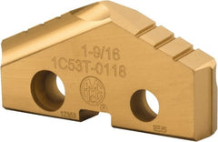 Allied Machine and Engineering - 1-9/16" Diam 132° Seat Size 3 Spade Drill Insert - Americas Industrial Supply