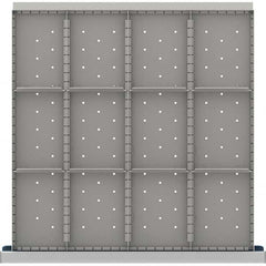 LISTA - 12-Compartment Drawer Divider Layout for 3.15" High Drawers - Americas Industrial Supply