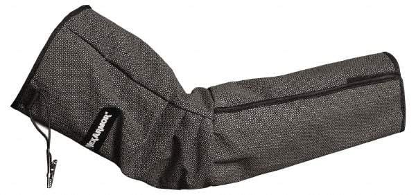HexArmor - Size 2XL, Gray/Black SuperFabric Cut & Puncture Resistant Sleeve - 19" Long Sleeve, Cut Resistance Level 5, Made with Thumb Hole - Americas Industrial Supply