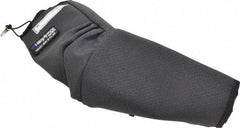 HexArmor - Size L, Gray/Black SuperFabric Cut & Puncture Resistant Sleeve - 19" Long Sleeve, Cut Resistance Level 5, Made with Thumb Hole - Americas Industrial Supply