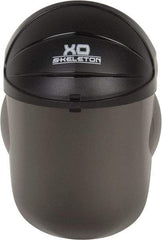 MCR Safety - Nylon Black Ratchet Adjustment, Face Shield & Headgear Set - 12-1/2" Wide x 9" High x 0.05" Thick, Scratch Resistant, Gray Window - Americas Industrial Supply