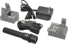 Streamlight - White LED Bulb, 260 Lumens, Industrial/Tactical Flashlight - Black Aluminum Body, 1 Lithium-Ion Battery Included - Americas Industrial Supply