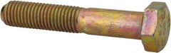 Made in North America - 5/16-24 UNF, 1-3/4" Length Under Head Hex Head Cap Screw - Grade 8 Alloy Steel, Zinc-Plated Finish, 1/2" Hex - Americas Industrial Supply