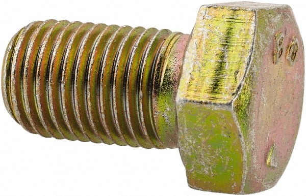 Made in North America - 3/8-24 UNF, 5/8" Length Under Head Hex Head Cap Screw - Americas Industrial Supply