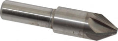 M.A. Ford - 1/2" Head Diam, 3/8" Shank Diam, 6 Flute 60° Solid Carbide Countersink - Americas Industrial Supply