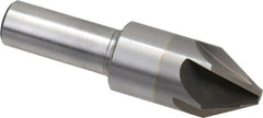M.A. Ford - 3/4" Head Diam, 1/2" Shank Diam, 6 Flute 60° Solid Carbide Countersink - Americas Industrial Supply