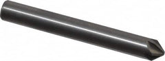 M.A. Ford - 1/4" Head Diam, 1/4" Shank Diam, 6 Flute 82° Solid Carbide Countersink - Americas Industrial Supply