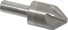 M.A. Ford - 1" Head Diam, 1/2" Shank Diam, 6 Flute 82° Solid Carbide Countersink - Americas Industrial Supply