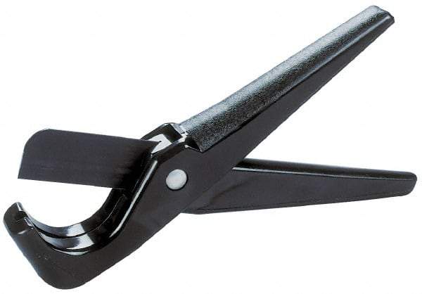 Made in USA - 1/8" to 1-5/8" Pipe Capacity, Tube Cutter - Cuts Plastic - Americas Industrial Supply