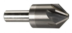 M.A. Ford - 1" Head Diam, 1/2" Shank Diam, 6 Flute 120° Solid Carbide Countersink - Americas Industrial Supply