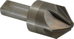 M.A. Ford - 1-1/2" Head Diam, 3/4" Shank Diam, 6 Flute 90° Solid Carbide Countersink - Americas Industrial Supply