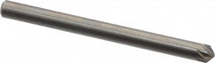 M.A. Ford - 1/8" Head Diam, 1/8" Shank Diam, 6 Flute 100° Solid Carbide Countersink - Americas Industrial Supply