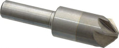 M.A. Ford - 5/8" Head Diam, 3/8" Shank Diam, 6 Flute 100° Solid Carbide Countersink - Americas Industrial Supply