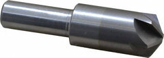 M.A. Ford - 3/4" Head Diam, 1/2" Shank Diam, 6 Flute 120° Solid Carbide Countersink - Americas Industrial Supply