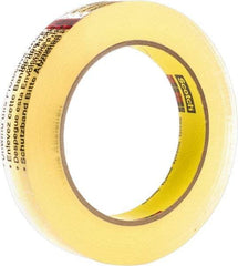 3M - 72 Yd Acrylic Adhesive Double Sided Tape - 3.5 mil Thick, UPVC Liner - Americas Industrial Supply