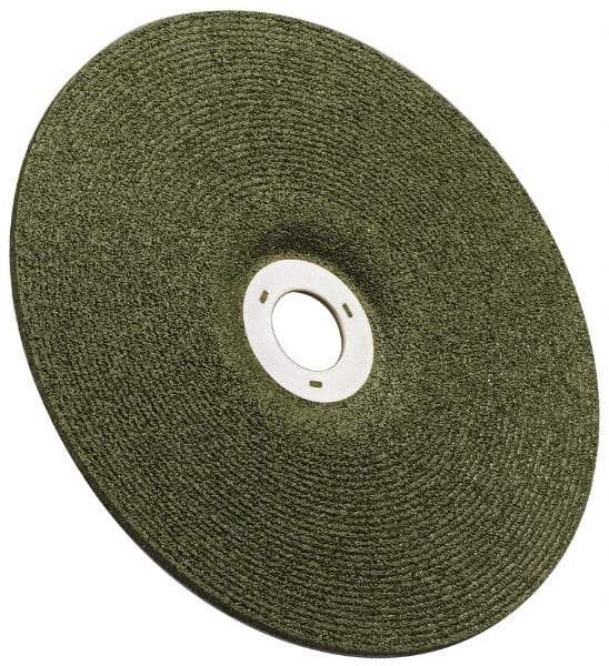 3M - 36 Grit, 4-1/2" Wheel Diam, 1/8" Wheel Thickness, Type 27 Depressed Center Wheel - Ceramic, 13,300 Max RPM, Compatible with Angle Grinder - Americas Industrial Supply
