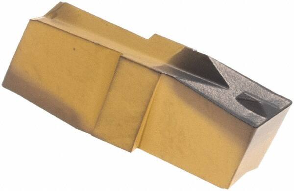 Iscar - 356020GIP Grade IC8250, 3.56mm Cutting Width Carbide Grooving Insert - 13mm Max Depth of Cut, Neutral, 0.2mm Corner Radius, TiCN/Al2O3/TiN Finish - Americas Industrial Supply