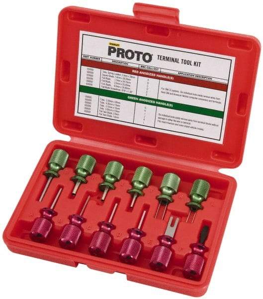 Proto - 12 Piece Automotive Battery Connector Terminal Tool Kit - Americas Industrial Supply