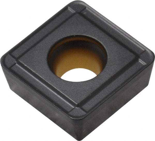Kennametal - SPPX120412 HP Grade KCPK10 Carbide Indexable Drill Insert - TiCN/Al2O3 Finish, 0.494" Inscribed Circle - Americas Industrial Supply