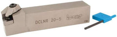 Iscar - DCLN, Right Hand Cut, 95° Lead Angle, 1-1/4" Shank Height x 1-1/4" Shank Width, Negative Rake Indexable Turning Toolholder - 6" OAL, CN..54. Insert Compatibility, Series Isoturn - Americas Industrial Supply