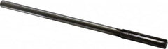 Made in USA - 25/64" Carbide-Tipped 4 Flute Chucking Reamer - Straight Flute, Straight Shank, 1-3/4" Flute Length, 7" OAL - Americas Industrial Supply