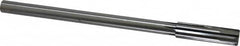 Made in USA - 35/64" Carbide-Tipped 6 Flute Chucking Reamer - Straight Flute, Straight Shank, 2" Flute Length, 8" OAL - Americas Industrial Supply