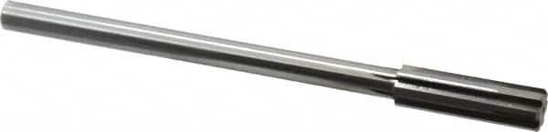 Made in USA - 19/32" Carbide-Tipped 6 Flute Chucking Reamer - Americas Industrial Supply