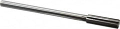 Made in USA - 19/32" Carbide-Tipped 6 Flute Chucking Reamer - Americas Industrial Supply